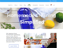 Tablet Screenshot of cleaningessentials.com